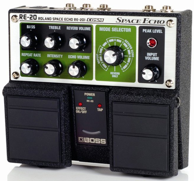 Jual Boss RE 20 Space Echo Delay / Reverb Pedal